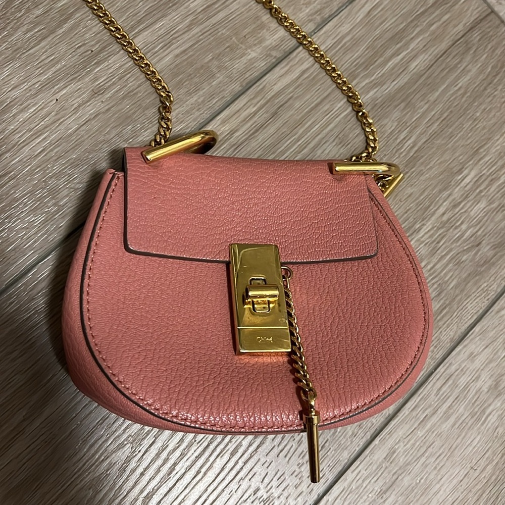 CHLOE | Grained Lambskin Drew Shoulder Bag